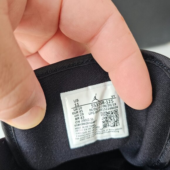 Nike Jordan 1 low court purple - Picture 7 of 10